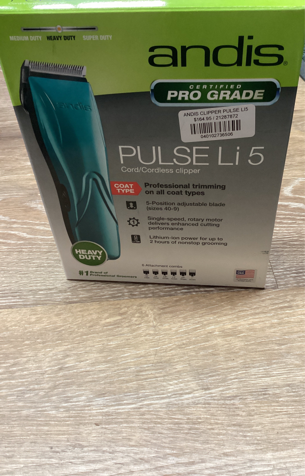 ANDIS CLIPPER PULSE LI5 on Sale