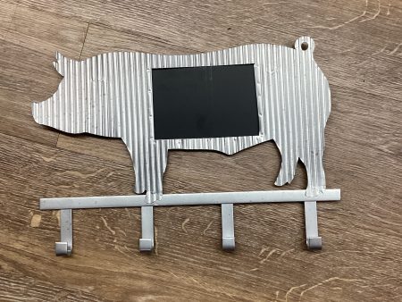 METAL PIG CHALKBOARD 4 HOOK Online Hot Sale