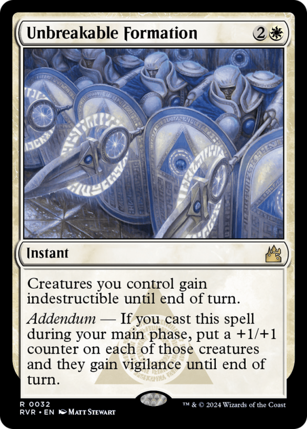 Unbreakable Formation [Ravnica Remastered] Sale