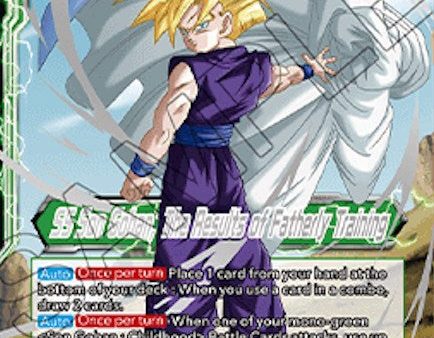 Son Gohan    SS Son Gohan, The Results of Fatherly Training (2023 Championship Finals) (BT21-067) [Tournament Promotion Cards] Online Hot Sale