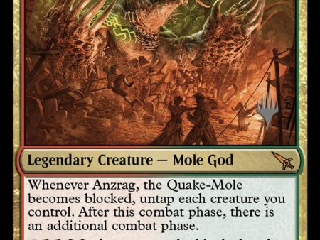 Anzrag, the Quake-Mole (Promo Pack) [Murders at Karlov Manor Promos] For Cheap