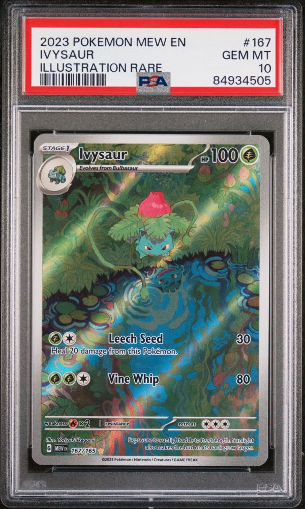 Ivysaur 167 165 151 Illustration Rare PSA 10 84934505 Online Sale