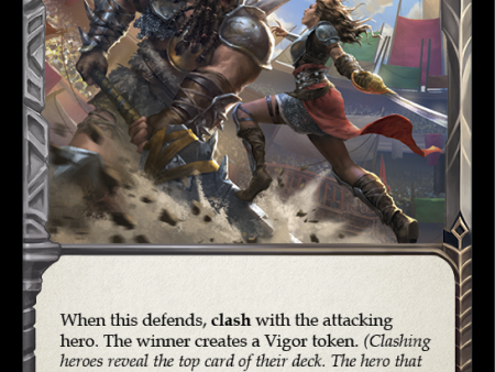 Clash of Vigor (Blue) [HVY179] (Heavy Hitters)  Rainbow Foil Online