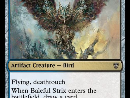 Baleful Strix [Murders at Karlov Manor Commander] Sale