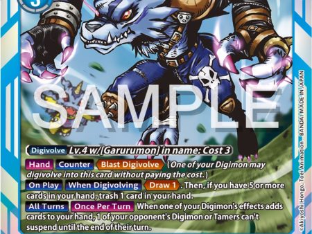 WereGarurumon Ace [BT15-026] [Exceed Apocalypse] on Sale