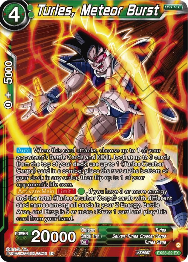 Turles, Meteor Burst (EX23-22) [Premium Anniversary Box 2023] Online now