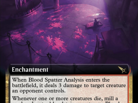 Blood Spatter Analysis (Extended Art) [Murders at Karlov Manor] Online now