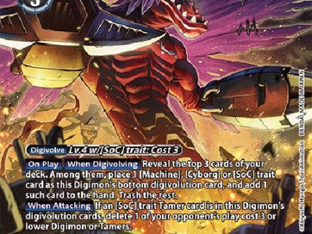 Megadramon [BT15-064] (Alternate Art) [Exceed Apocalypse] For Cheap