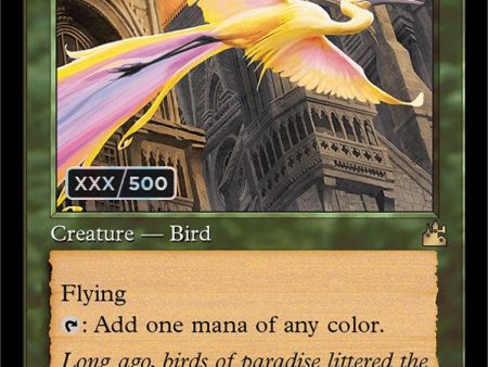 Birds of Paradise (Retro) (Serialized) [Ravnica Remastered] Sale