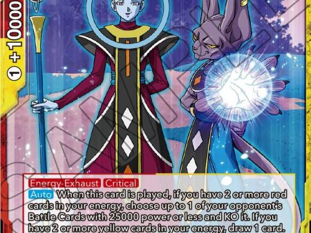 Beerus & Whis, Amusement of the Gods (BT24-131) [Beyond Generations] Online now