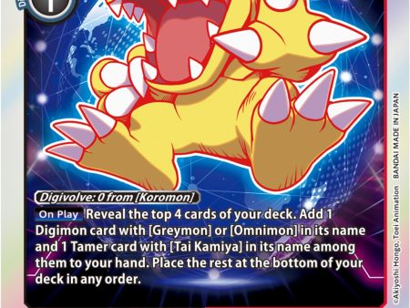 Agumon [BT12-059] (Official Tournament Pack Vol.11) [Across Time] For Cheap