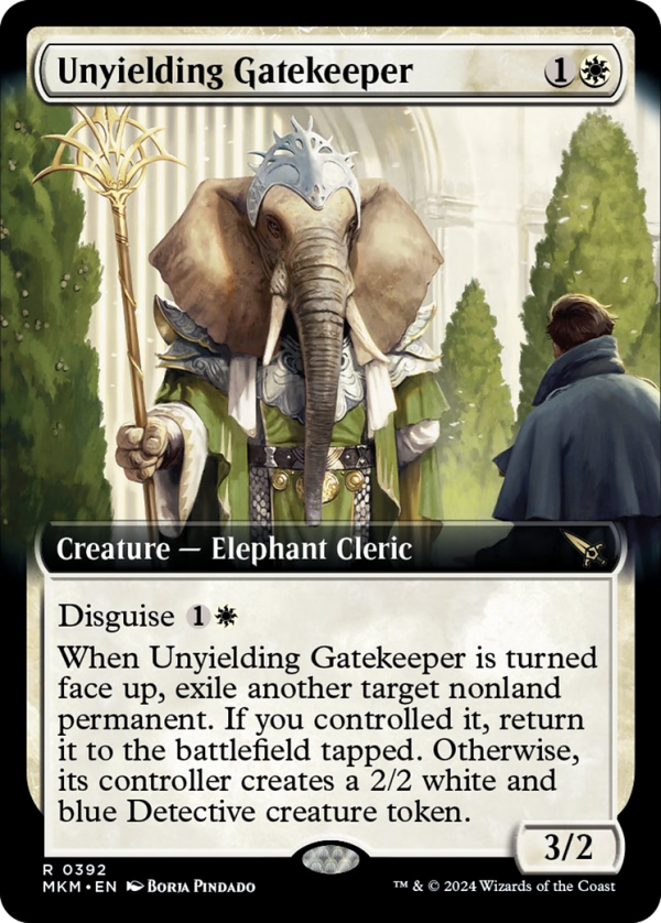 Unyielding Gatekeeper (Extended Art) [Murders at Karlov Manor] Supply