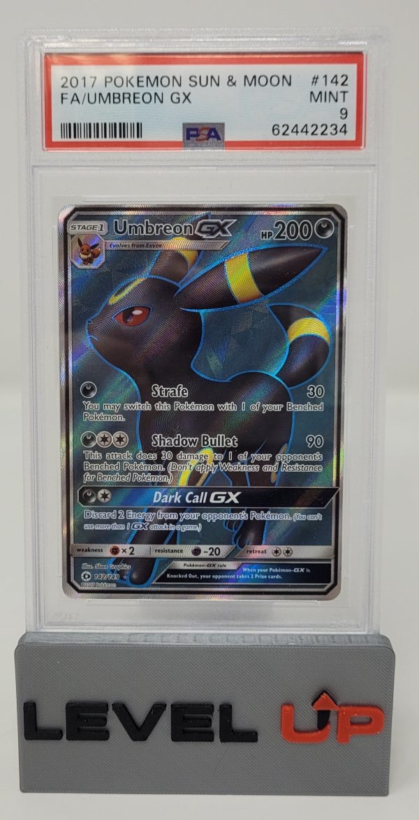 Umbreon GX 142 149 Sun & Moon Base Set PSA 9 62442234 Hot on Sale