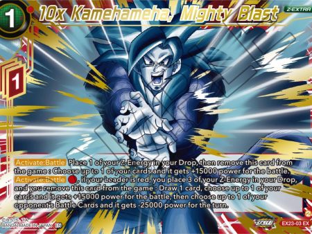 10x Kamehameha, Mighty Blast (EX23-03) [Premium Anniversary Box 2023] Online Sale