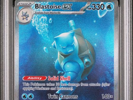 Blastoise ex 200 165 151 Special Illustration Rare PSA 9 84934503 Sale