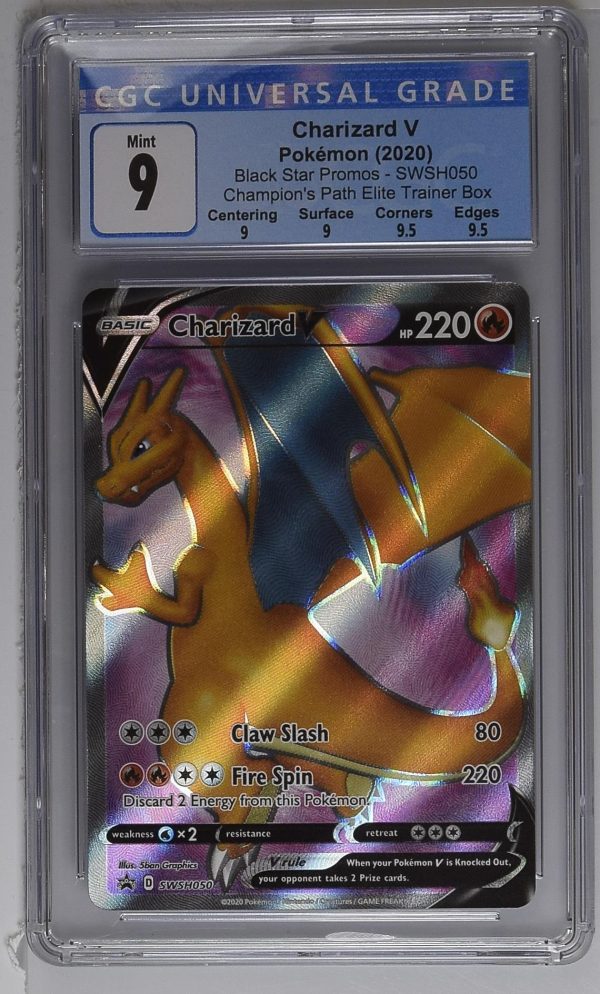 Charizard V Sword and Shield Promo SWSH050 CGC 9 3793136039 Cheap