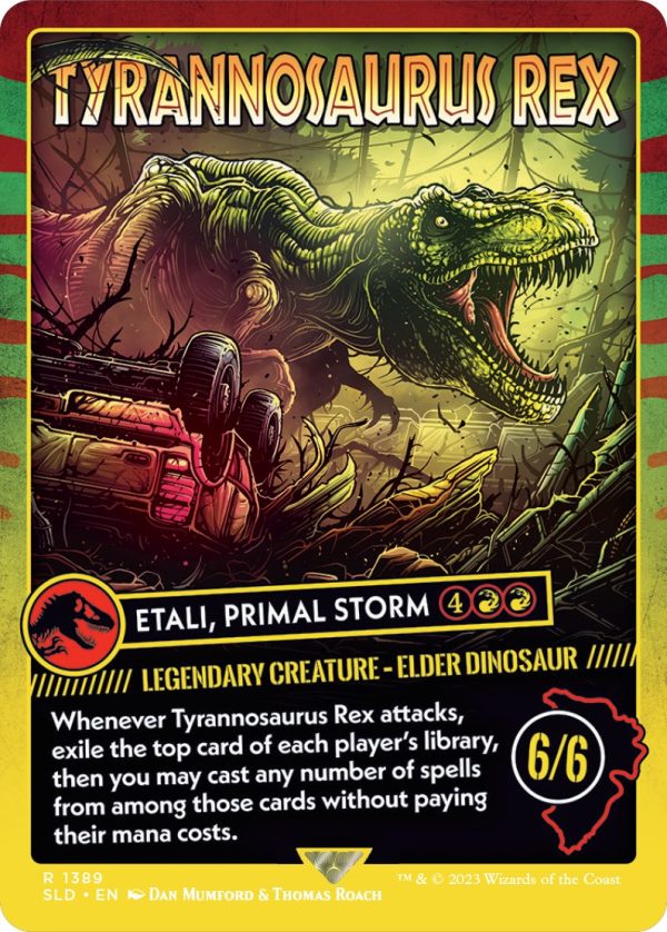 Tyrannosaurus Rex - Etali, Primal Storm [Secret Lair Drop Series] For Cheap