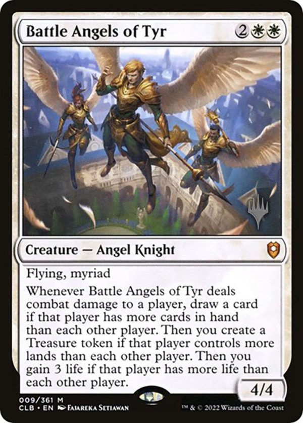 Battle Angels of Tyr (Promo Pack) [The Lost Caverns of Ixalan Promos] Online now