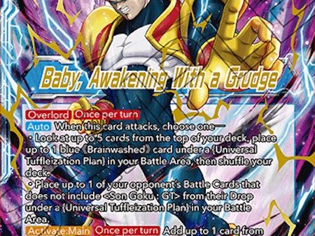 Baby    Baby, Awakening With a Grudge (Giant Card) (BT21-035) [Oversized Cards] Cheap