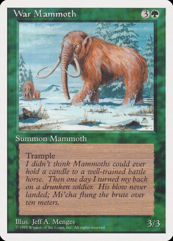 War Mammoth [Rivals Quick Start Set] Online