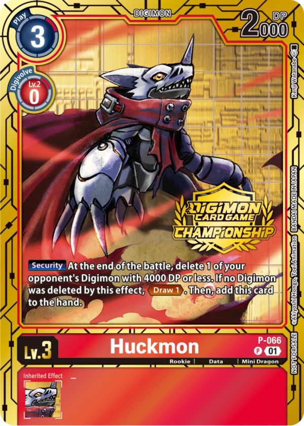 Huckmon [P-066] (Championship 2023 Gold Card Set) [Promotional Cards] Online