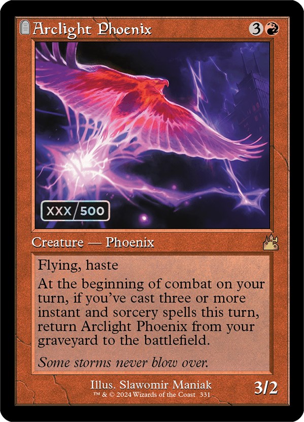 Arclight Phoenix (Retro) (Serialized) [Ravnica Remastered] Fashion