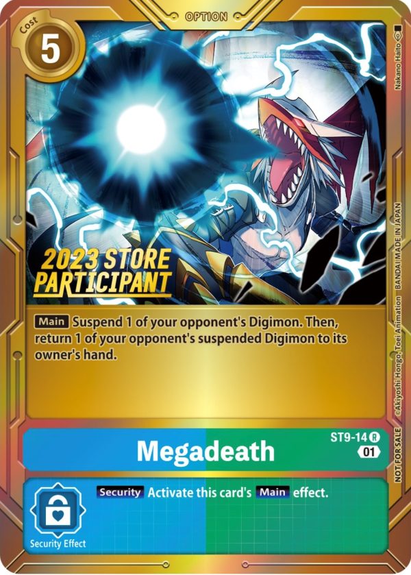 Megadeath [ST9-14] (2023 Store Participant) [Starter Deck: Ultimate Ancient Dragon Promos] Online