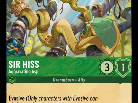 Sir Hiss - Aggravating Asp (86 204) [Into the Inklands] For Cheap