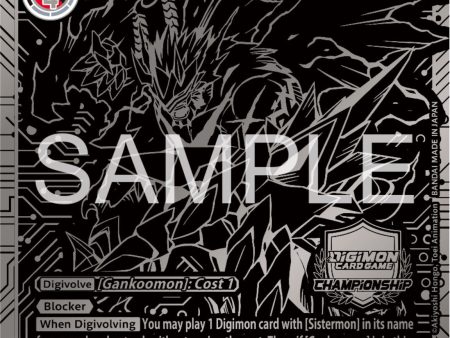 Gankoomon [BT10-068] (X Antibody) (2023 Championship Finals 2nd Place) [Xros Encounter Promos] Supply