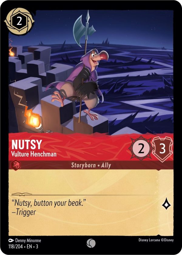 Nutsy - Vulture Henchman (118 204) [Into the Inklands] For Cheap