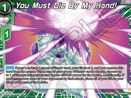 You Must Die By My Hand! (BT24-060) [Beyond Generations] Online Hot Sale