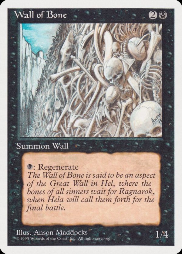 Wall of Bone [Rivals Quick Start Set] on Sale