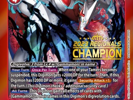 Canoweissmon [BT10-011] (2023 Regionals Champion) [Xros Encounter Promos] Online now