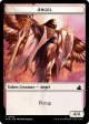 Bird    Angel (0002) Double-Sided Token [Ravnica Remastered Tokens] For Cheap