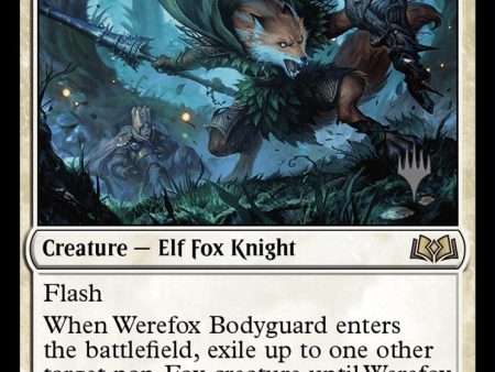 Werefox Bodyguard (Promo Pack) [Wilds of Eldraine Promos] Online