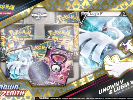 Sword & Shield: Crown Zenith - Special Collection (Unown V & Lugia V) Online now