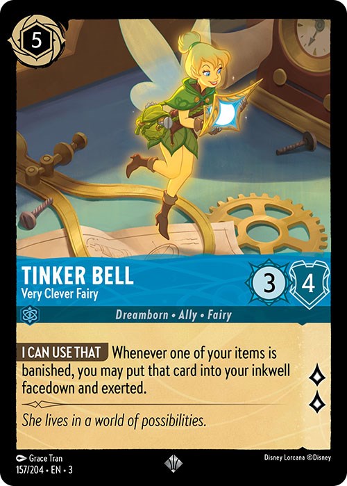 Tinker Bell - Very Clever Fairy (157 204) [Into the Inklands] For Discount