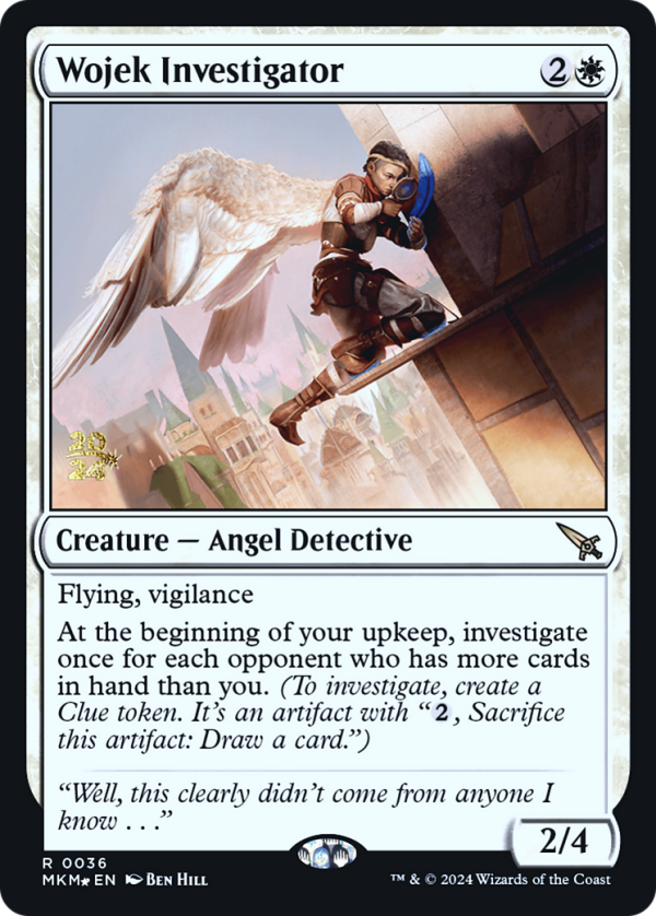 Wojek Investigator [Murders at Karlov Manor Prerelease Promos] Cheap