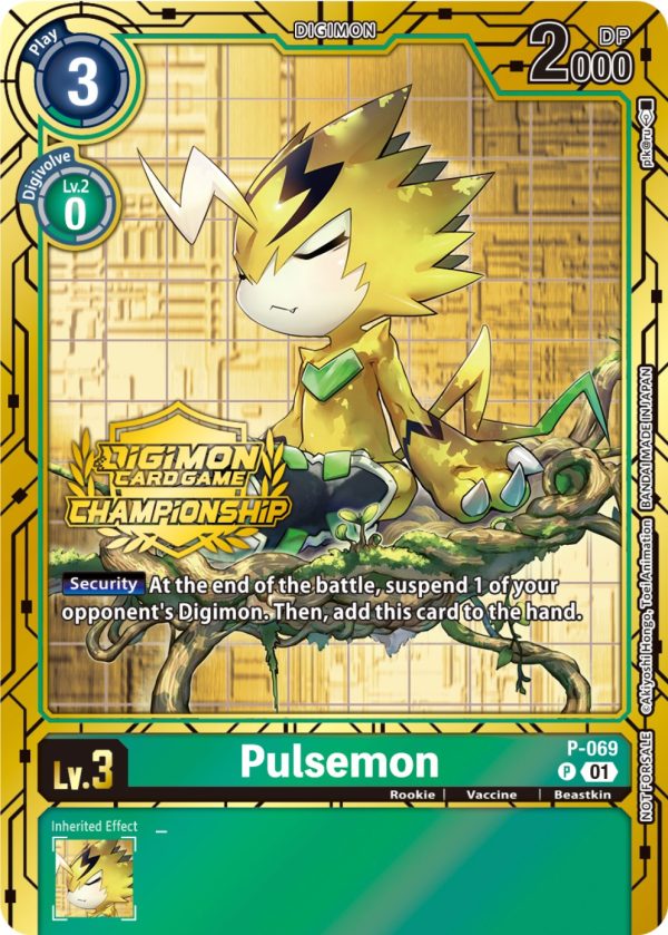 Pulsemon [P-069] (Championship 2023 Gold Card Set) [Promotional Cards] Online Hot Sale