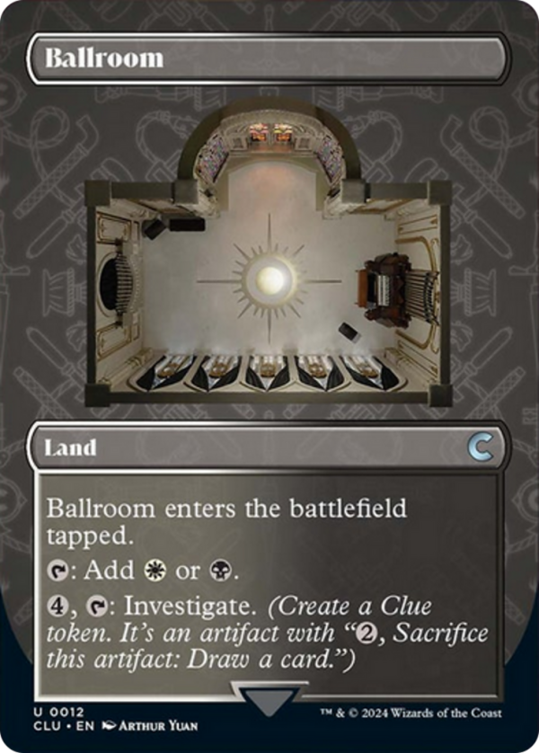 Ballroom (Borderless) [Ravnica: Clue Edition] Fashion