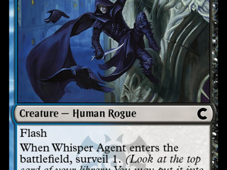 Whisper Agent [Ravnica: Clue Edition] Online Sale