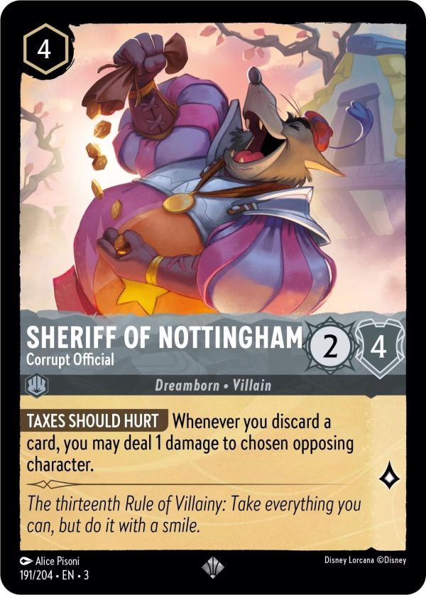 Sheriff of Nottingham - Corrupt Official (191 204) [Into the Inklands] Online