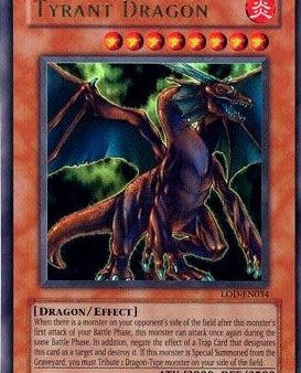 Tyrant Dragon [LOD-EN034] Ultra Rare For Sale