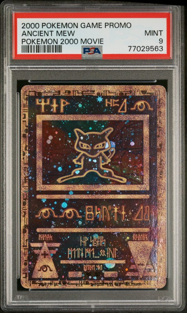 Ancient Mew Pokemon 2000 Movie Promo PSA 9 77029565 Fashion