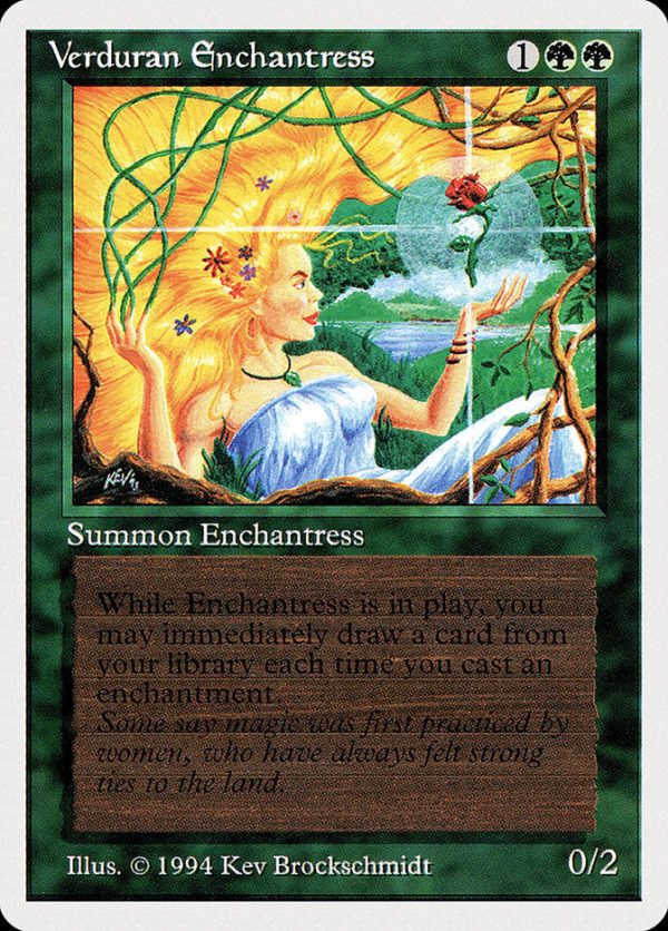 Verduran Enchantress [Summer Magic   Edgar] on Sale