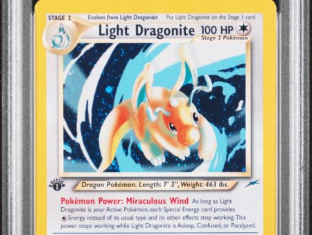 Light Dragonite 14 105 1st Edition Neo Destiny PSA 9 80279901 Fashion