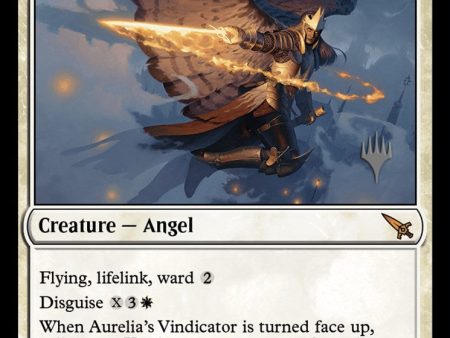 Aurelia s Vindicator (Promo Pack) [Murders at Karlov Manor Promos] Sale