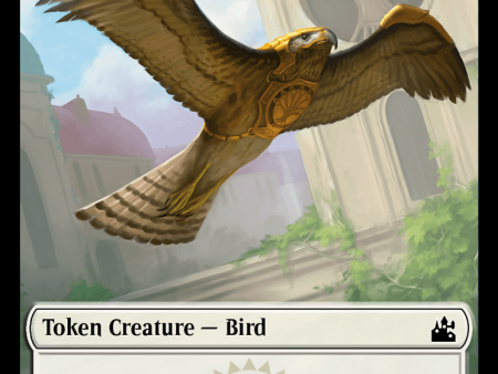 Bird    Bird Illusion Double-Sided Token [Ravnica Remastered Tokens] Hot on Sale