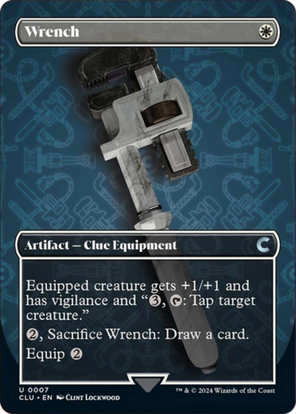 Wrench (Borderless) [Ravnica: Clue Edition] Cheap