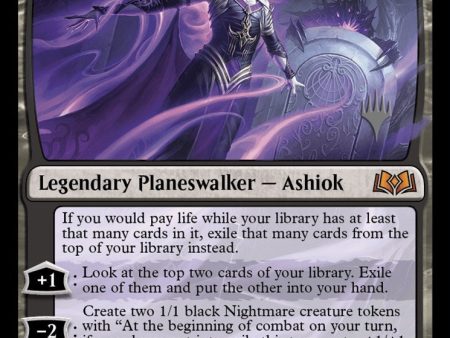 Ashiok, Wicked Manipulator (Promo Pack) [Wilds of Eldraine Promos] For Sale